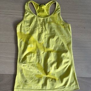 Oiselle tank top yellow S